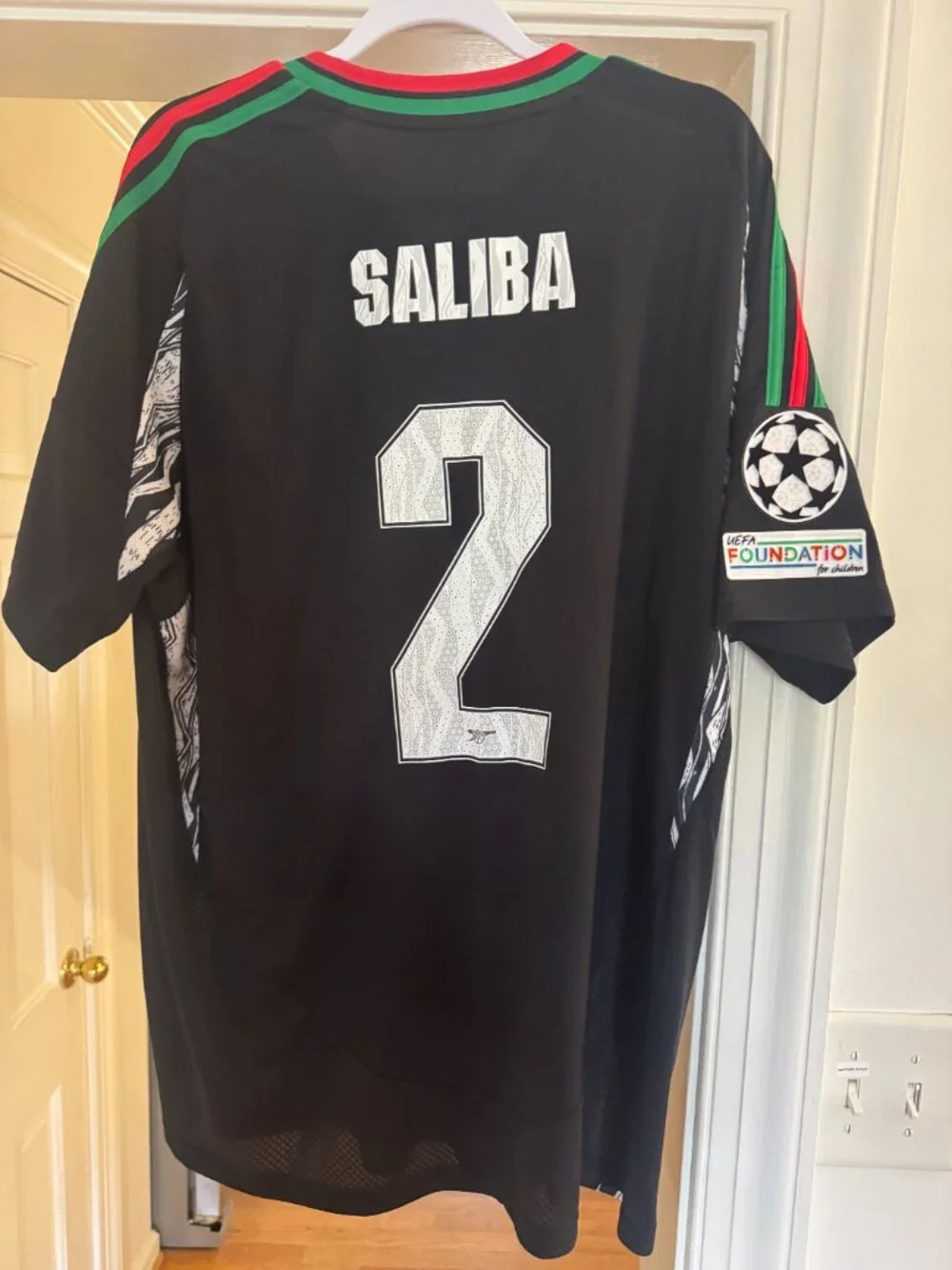 2024/2025 Arsenal Away William Saliba Jersey - XXL